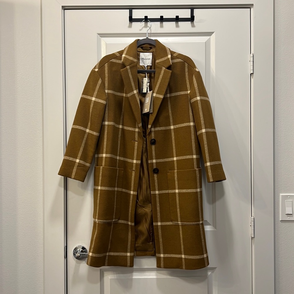 Madewell Elmcourt Coat XXS BNWT